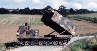 MLRS Waffenlieferung England Ukraine