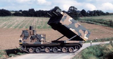 MLRS Waffenlieferung England Ukraine