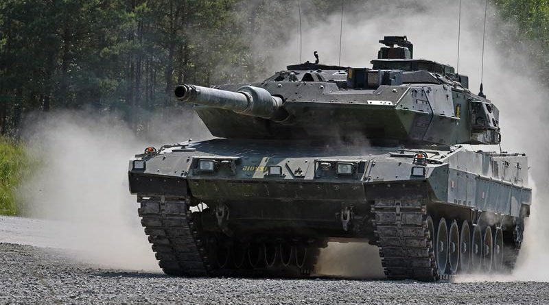 NMato Beitritt Schweden Panzer