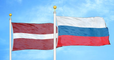 flagge lettland russland