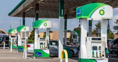 BP Tankstelle Gewinn