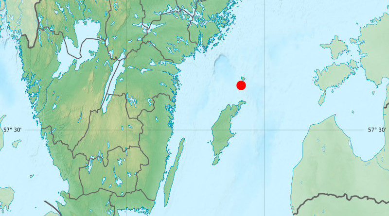 Karte Unfallort Fähre Schweden