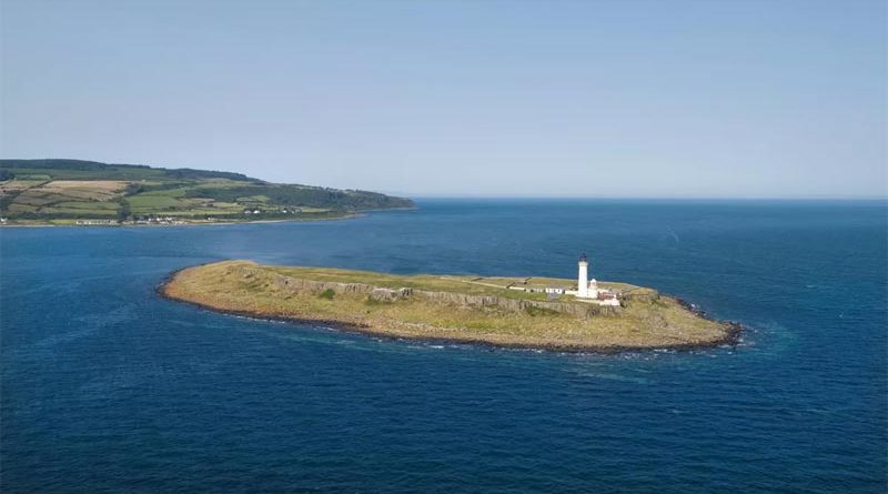Pladda Insel Immobilie Leuchtturm