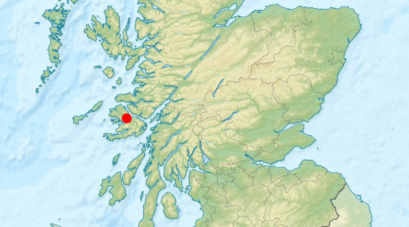 Landkarte Isle of Mull