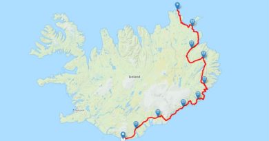 Lauf durch Island extrem