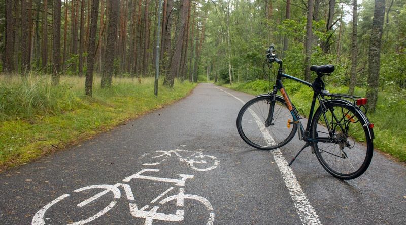 Radwanderweg kurischen Nehrung