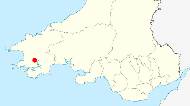 Lage Haverfordwest Wales