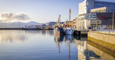 Fischerboote Russland Norwegen