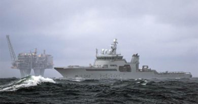 Offshore Ölplattform Norwegen