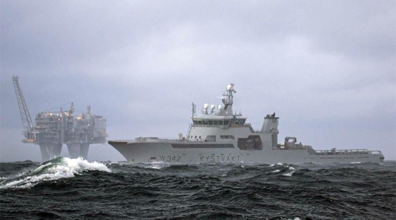 Kriegsschiffe Nordsee Norwegen