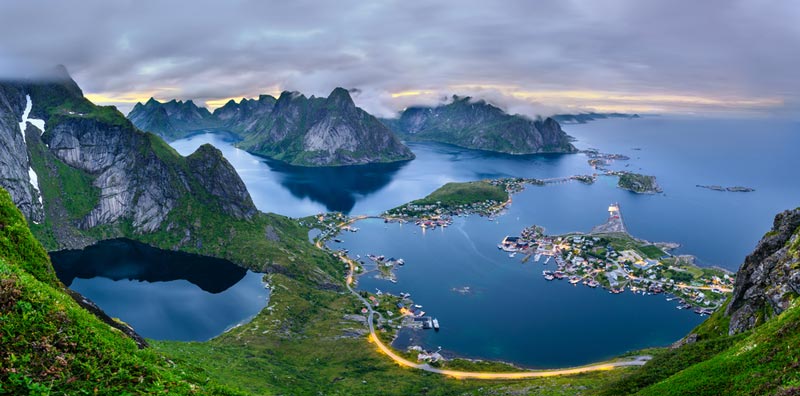 Panoramastraße Norwegen Lofoten