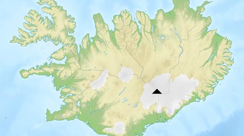 Grímsvötn Vulkan Erdbeben Island