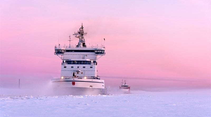 Eisbrecher Bottnischer Meerbusen