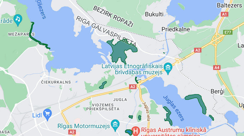 riga karte eisflaechen