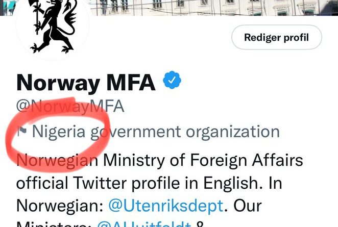 Twitter Norwegen Nigeria