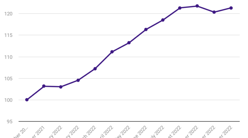 VPI Estland Inflation