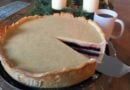 Rezept für Blaubeertarte mit Kardamom und weißer Trüffelcreme (Vegan)