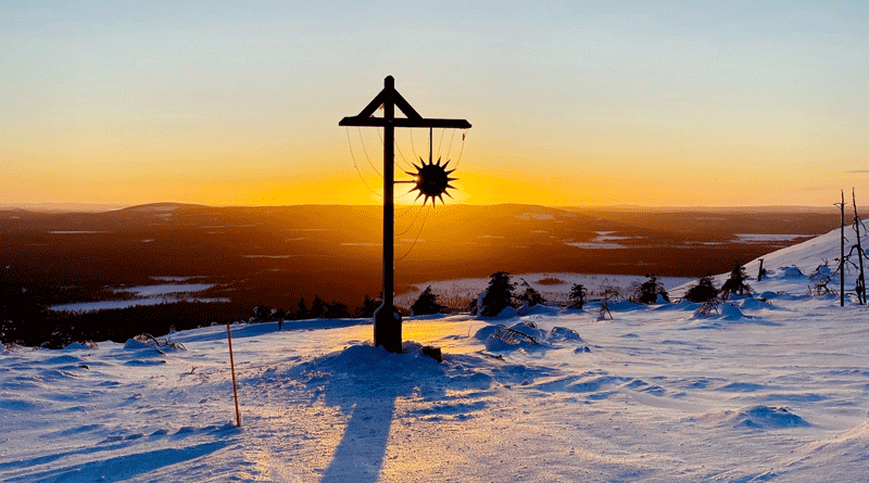 Wintersonnenwende Finnland