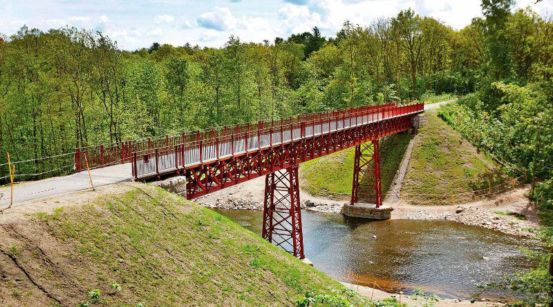 Brücke Dänemark Den Genfundne Bro