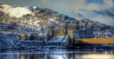Conwy Castle Winter