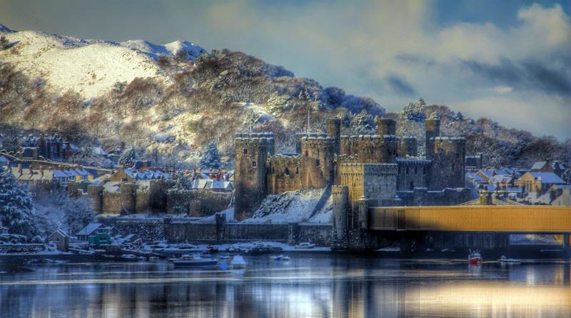 Conwy Castle Winter