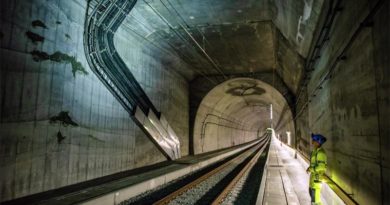 Follobanen Tunnel Norwegen