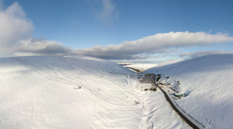 schnee schottland