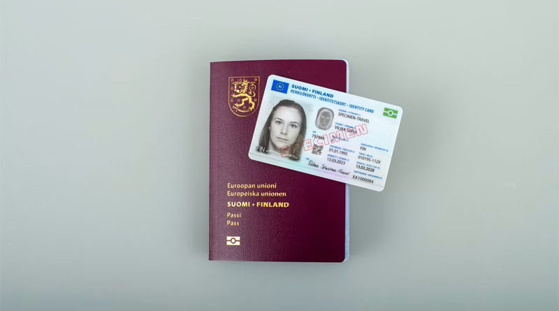 Neuer Reisepass Personalausweis Finnland