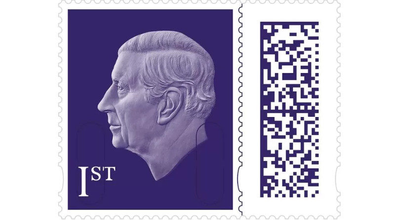 könig charles III. briefmarke