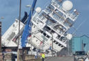 Schottland: Forschungsschiff „Petrel“ in Trockendock umgekippt – mehrere Schwerverletzte