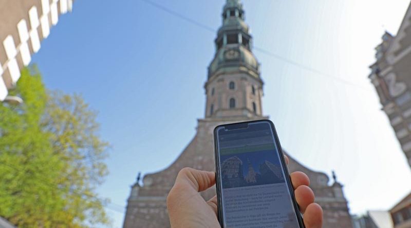 Deutsche Spuren App Riga Lettland
