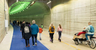 fahrradtunnel bergen