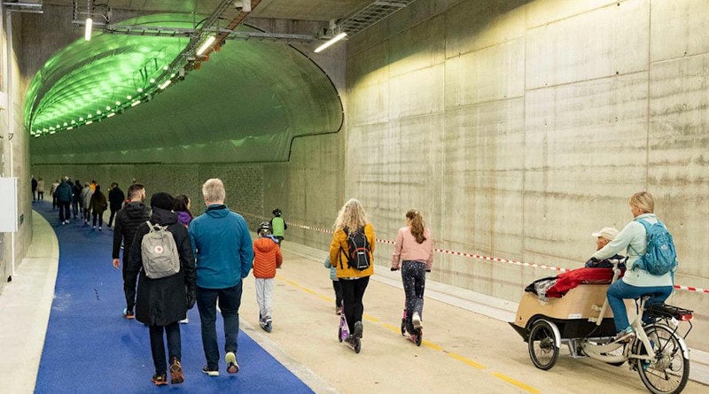 fahrradtunnel bergen