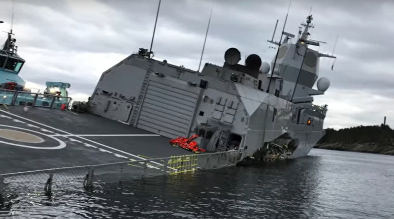 Unglück Fregatte Helge Ingstad