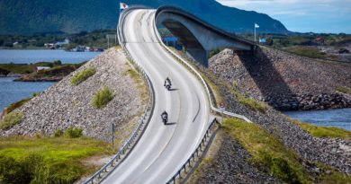 Atlantikstraße Landschaftsroute Norwegen