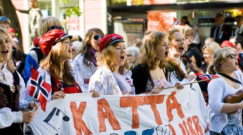 Russefeiring 17. Mai Norwegen