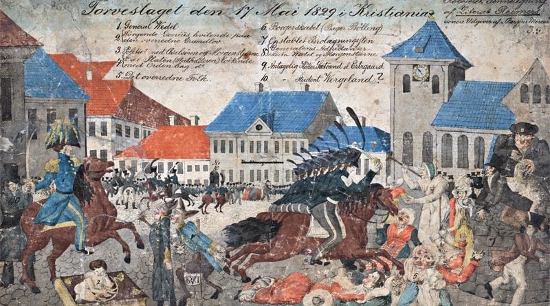 Torvslaget 17. Mai 1829 