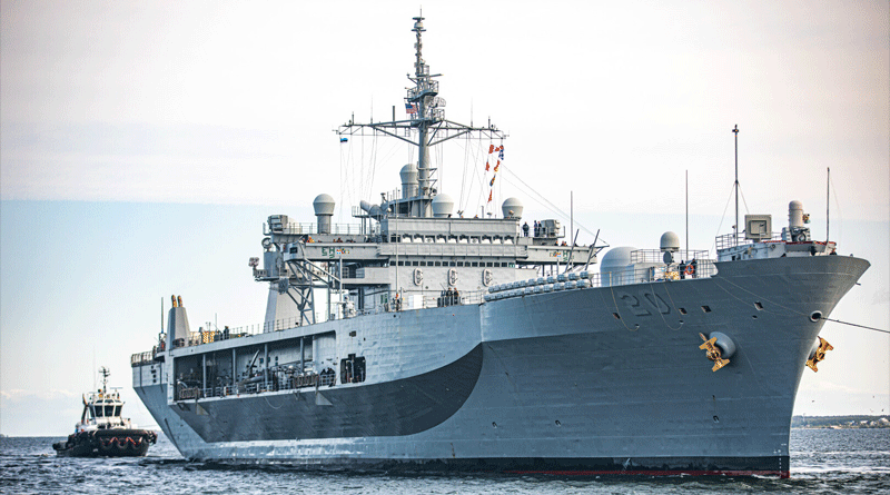 USS Mount Whitney Nato Baltops