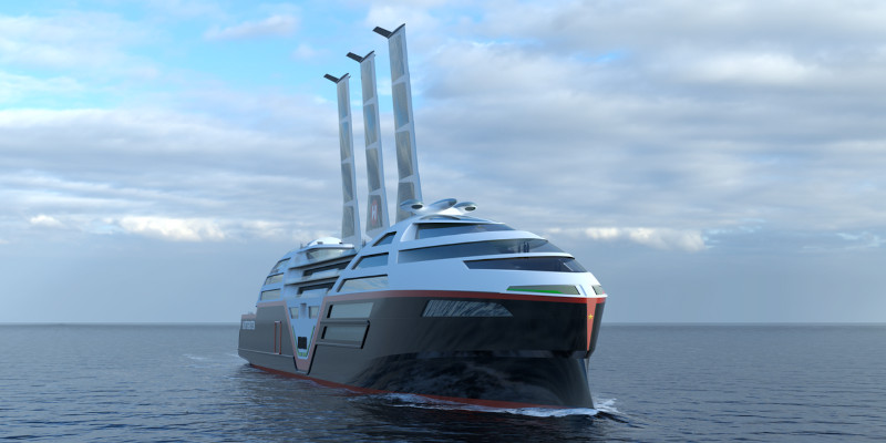 Norwegen: Schiffe von Hurtigruten bekommen riesige Segel – mit integrierten Solarzellen