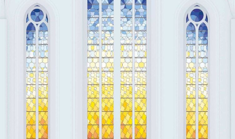 Kirchenfenster St. Nikolai Greifwald