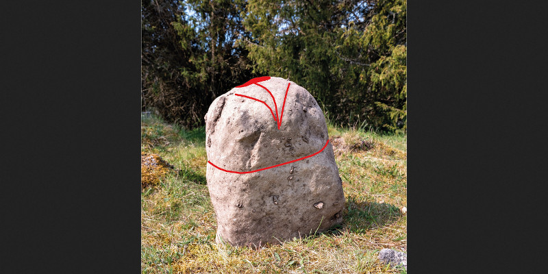 phallus stein wikingerzeit 1