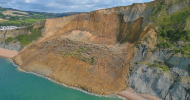 Jurassic Coast Klippenabsturz