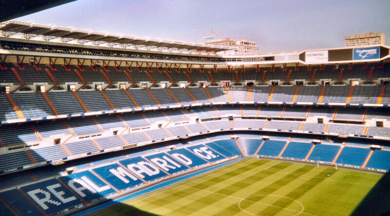 Stadion Real Madrid Baustelle