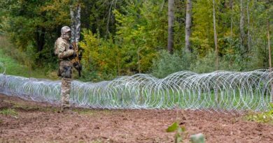 Grenze Baltikum Weißrussland