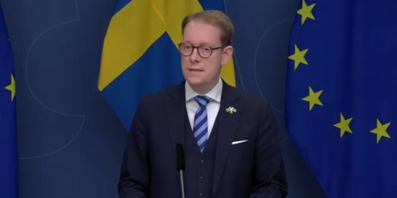 Außenminister Schweden Tobias Billström