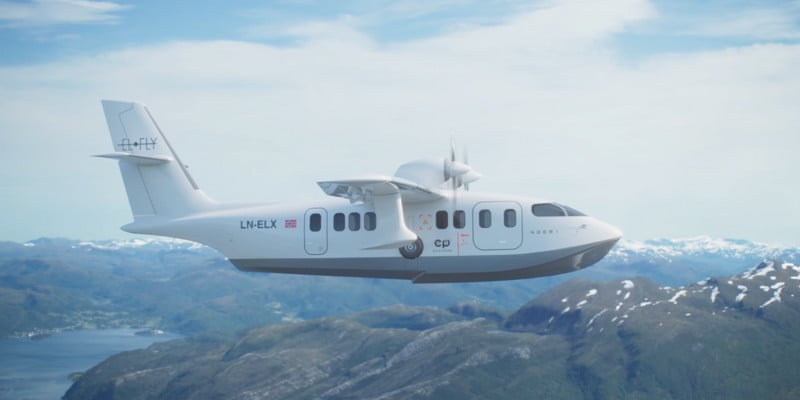 Elektroflugzeug Norwegen 1