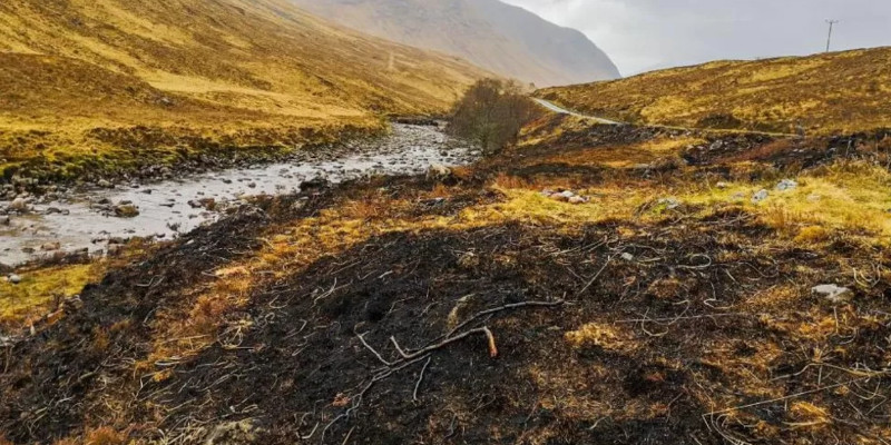 Lagerfeuer Glen Coe