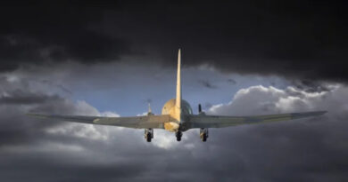 Unwetter Flug Finnland 2