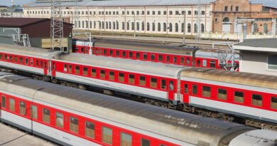 Bahnreisen Baltikum Hauptbahnhof Vilnius