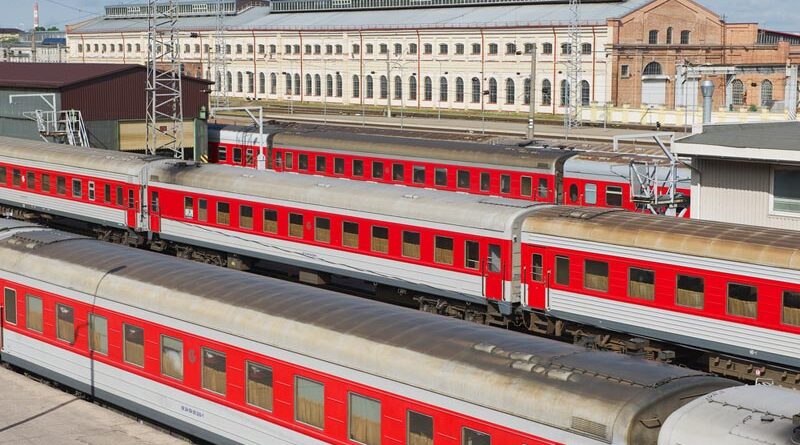 Bahnreisen Baltikum Hauptbahnhof Vilnius